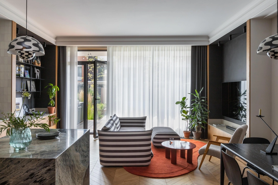 Интерьер недели: таунхаус 120 м² в Гродно | Источник: Сергей Пилипович. Стиль: Катерина Стояк