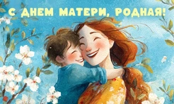 Сегодня — День матери! Лучшие открытки, картинки и поздравления в 2025 году в России