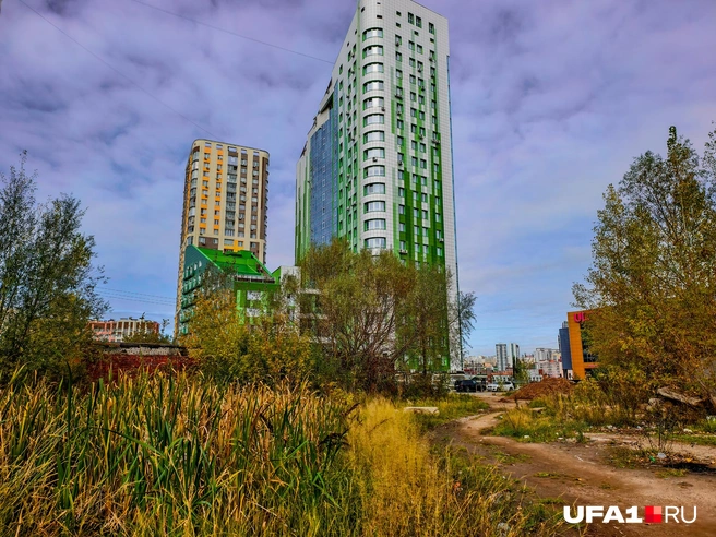 Этот пустырь тоже облагородят, скорее всего | Источник: Булат Салихов / UFA1.RU