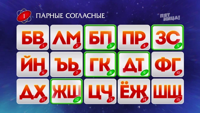 Верные 5 ответов из 15 необходимо было выбрать за 15 секунд | Источник: телеканал «Пятница!»