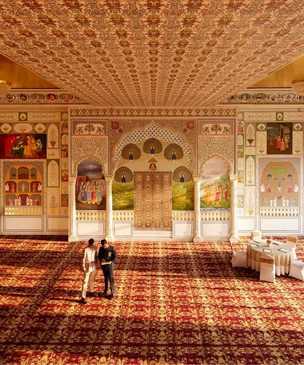 Как во дворце: новый отель Anantara Jewel Bagh Jaipur в Индии