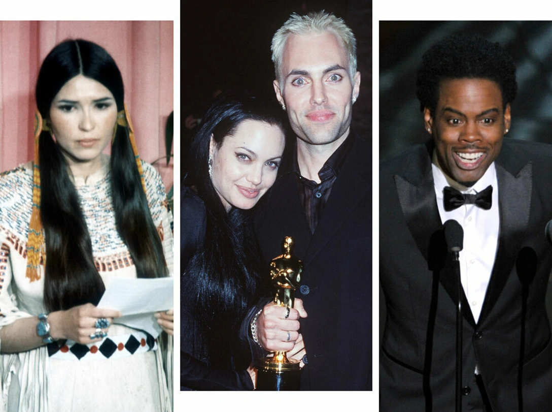 Сашин Литтлфатер, Анжелина Джоли и Джеймс Хейвен, Крис Рок | marieclaire.ru