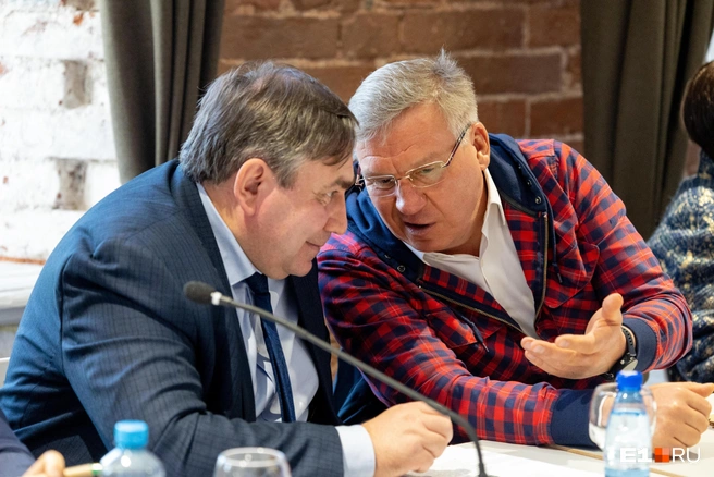 Николай Смирнов и Алексей Бобров в 2023 году | Источник: Владислав Лоншаков / E1.RU