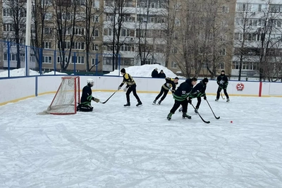В Ульяновске прошёл дворовый турнир по хоккею с мячом