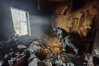 Пожар в Сланцевском районе: число погибших установит экспертиза