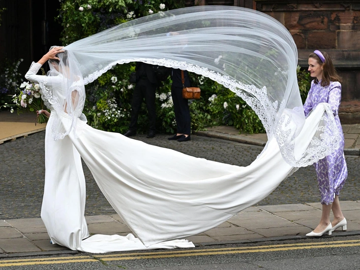 Свадьба Оливии Хенсон и Хью Гровенора, 7 июня 2024 год