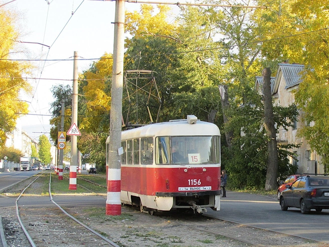 В Ульяновске трамваи пустили в объезд из-за ДТП | Источник: Дмитрий Сильнов / 173. RU