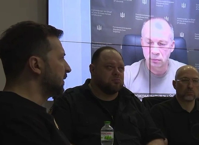 Сырский доложил Зеленскому о захвате тысячи квадратных километров российской территории | ya62.ru