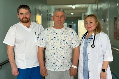 Врачи Удмуртии провели сложное двухэтапное стентирование