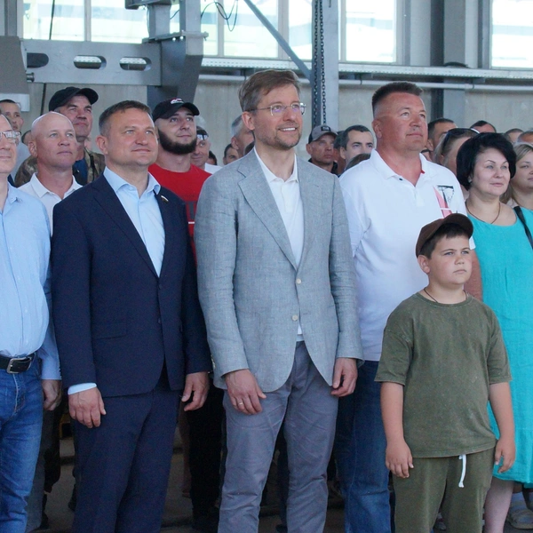 На торжественном открытии собрались горожане и представители власти | Источник: предоставлено «Желдоральянс»