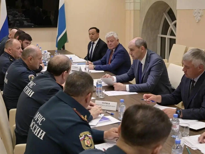 Денис Паслер и Александр Куренков обсудили ликвидацию последствий паводка | Источник: Департамент информполитики Свердловской области