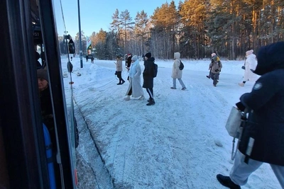 ДТП с автобусом вызвало коллапс в Челябинске