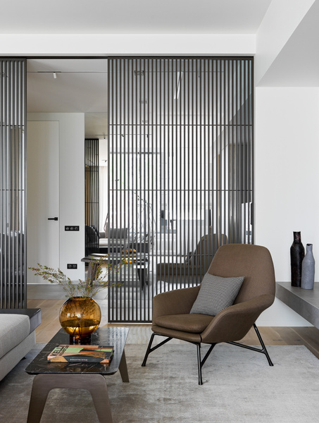 Перегородка из деревянных реек: 35+ примеров зонирования | myDecor