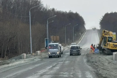 На Корсаковской трассе открыли основную дорогу у «Востока»