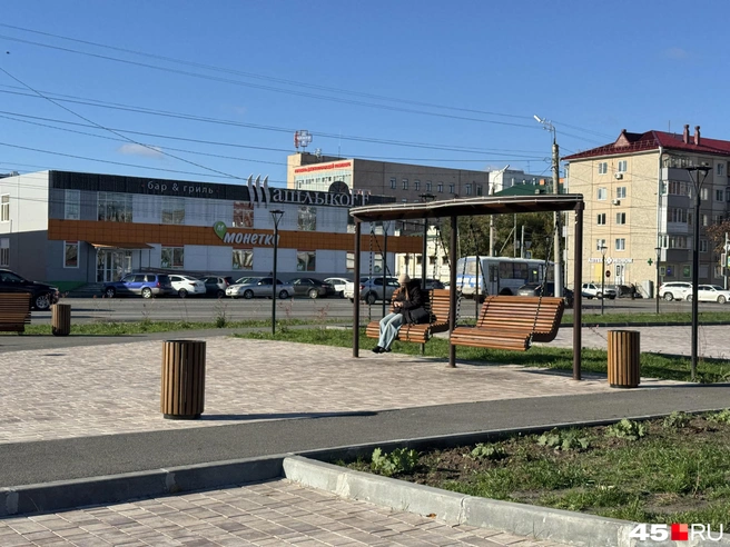 Качели пользуются спросом  | Источник: Юлия Король / 45.RU