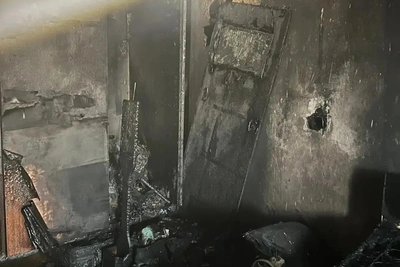 Пожар в Оленегорске унес жизнь человека