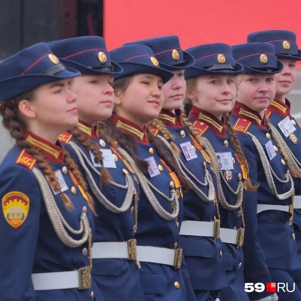Учащиеся Пермского суворовского училища | Источник: Тимофей Калмаков / 59.RU