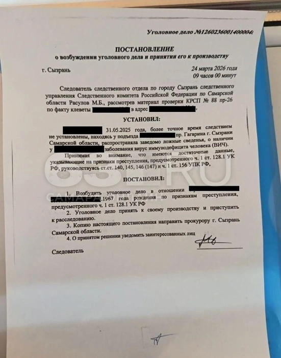 В марте 2026 года следователь наконец возбудил уголовное дело по факту клеветы | Источник: Предоставлено героиней публикации