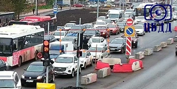ДТП на шоссе Космонавтов и Плеханова | Источник: Дорожная обстановка Перми и края / Telegram
