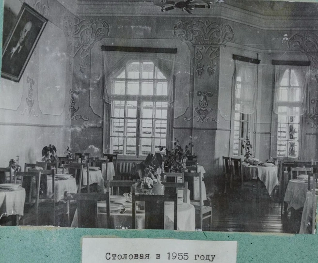 Обстановка&nbsp;— как в ресторане | Источник: архив тубсанатория «Чебаркуль»