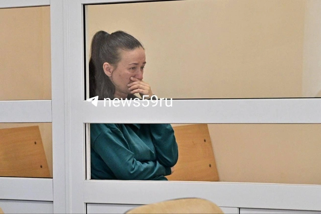 Марина Морозова в зале суда, когда ей избирали меру пресечения. Тогда ей назначили арест в СИЗО | Источник: Василина Любимова / 59.RU