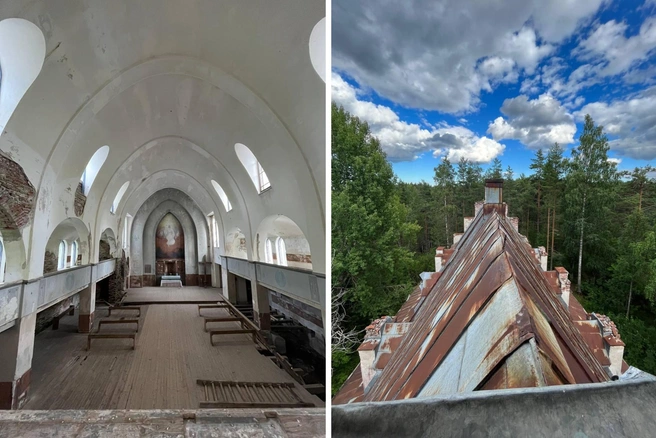 Сказочная кирха нуждается в ремонте | Источник: Полина Светозарова