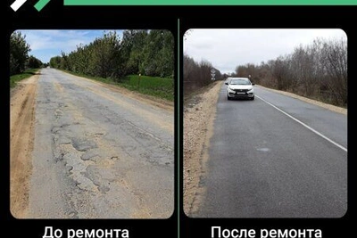 По нацпроекту ремонтируют дороги к мемориалам в Липецкой области
