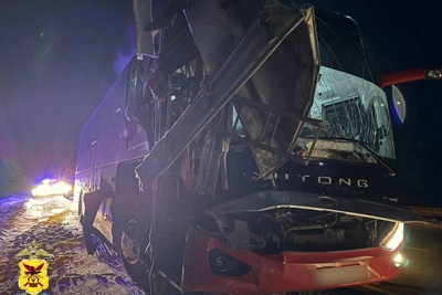 В Забайкалье после ДТП с фурой один человек в реанимации