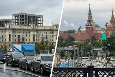 Москву накрыли пробки: второй день подряд МКАД стоит, вечером ухудшение