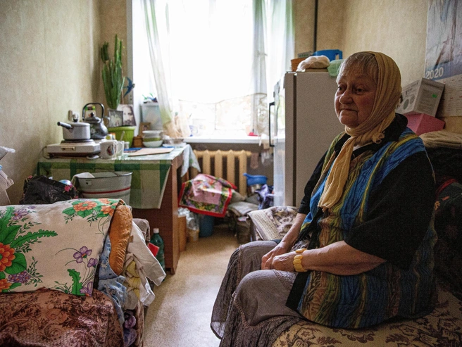 Алла Орлова и ее дочь с инвалидностью получили судебный иск о выселении из их единственного жилья | Источник: Александр Ощепков / NGS.RU