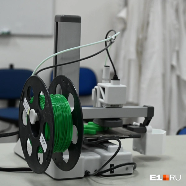 Также в распоряжении детей 3D-принтер | Источник: Анастасия Сибирякова / E1.RU