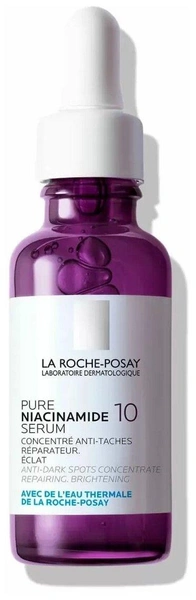 La Roche-Posay Сыворотка осветляющая Pure Niacinamide 10 с ниацинамидом, против гиперпигментации