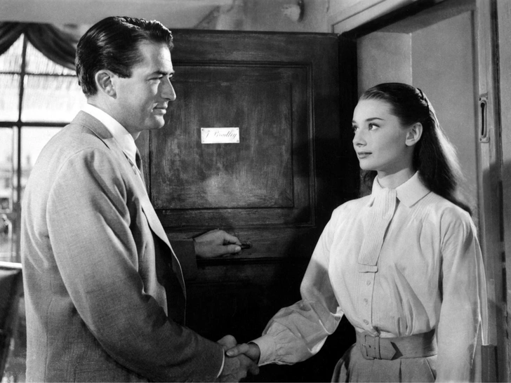 Кадр из фильма «Римские каникулы» (1953)