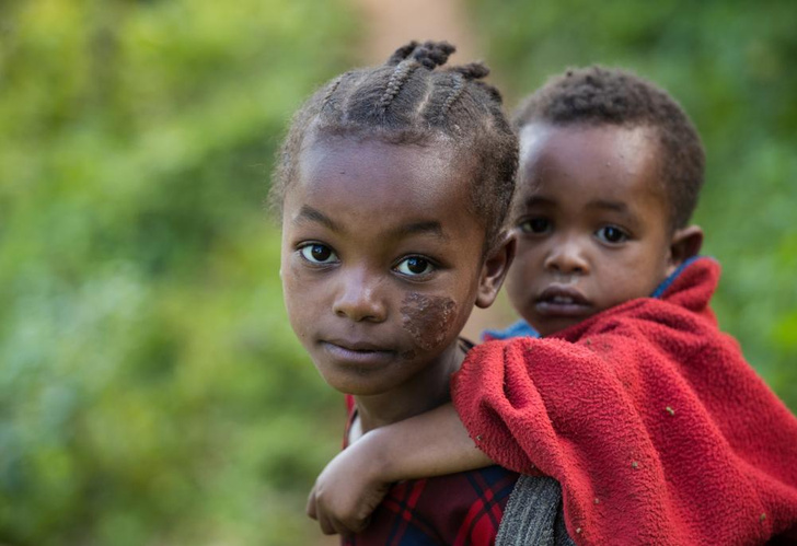 Как воспитывают детей в Эфиопии