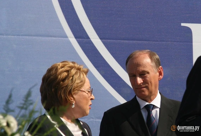 Николай Патрушев на церемонии открытия Военно-морского салона | Источник: Михаил Огнев / FONTANKA.RU