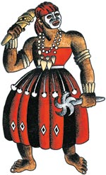 Элеггуа — повелитель дверей, дорог и перекрестков | Источник: архив журнала «Вокруг света»