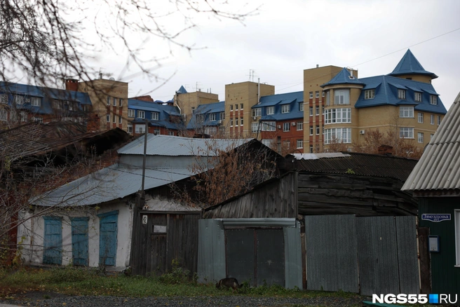 Жизнь в частном секторе идет своим чередом | Источник: Евгений Софийчук / NGS55.RU