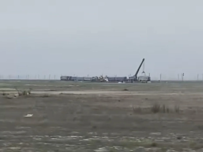Место разгрузки электропоезда стало неожиданностью для многих наблюдателей | Источник: читатели V1.RU