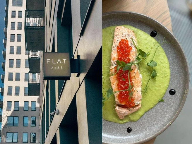 В меню яркие осенние позиции в современной авторской подаче | Источник: FLAT