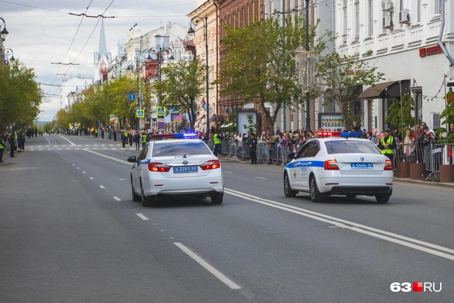 В числе перекрытых будет и улица Куйбышева | Источник: Роман Данилкин / 63.RU