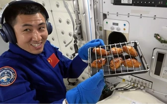 Сейчас вам неизбежно захочется печеной курицы: посмотрите, что приготовили китайцы в космосе (видео)