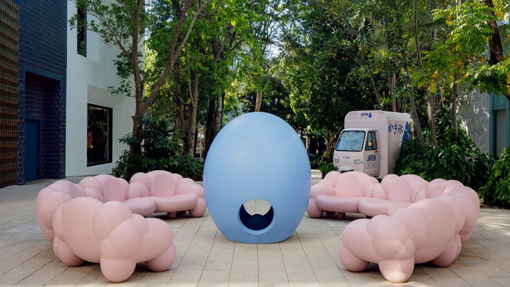 Bubble-мебель на ярмарке Design Miami