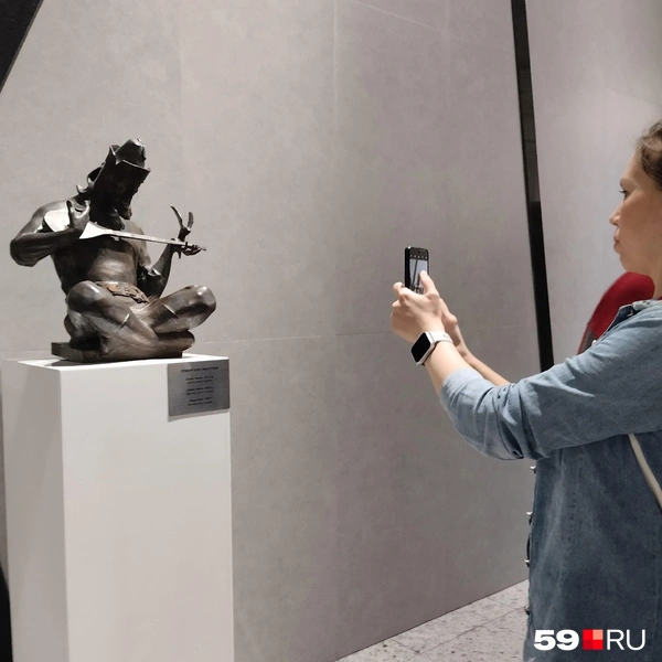 В зале скульптуры | Источник: Ольга Якунчева / 59.RU