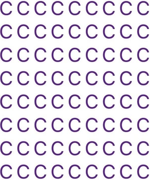 Очень сложный тест на интеллект: найдите букву на картинке за 30 секунд