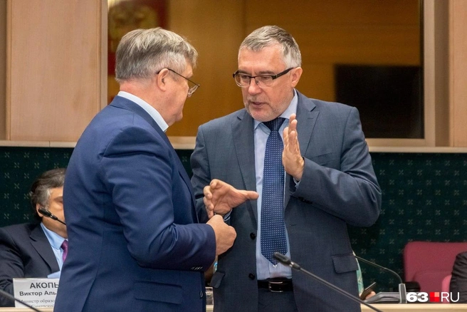 По долгу службы Андрей Прямилов часто приходил в губдуму | Источник: Роман Данилкин / 63.RU 