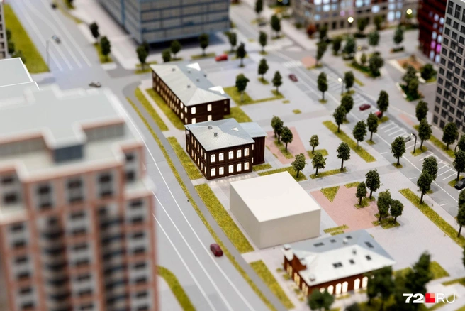 Длинная двухэтажка станет центром просвещения | Источник: Ирина Шарова / 72.RU