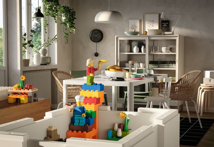 Коллаборация ИКЕА и LEGO скоро в продаже