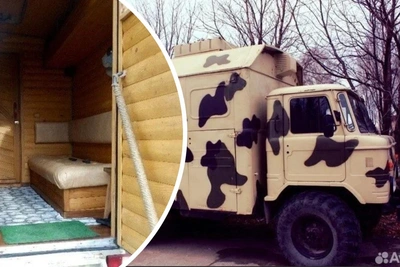 ГАЗ-66 с баней и караоке продают в Новосибирске