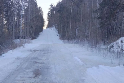 Наледь вынудила дачников под Читой ездить по реке