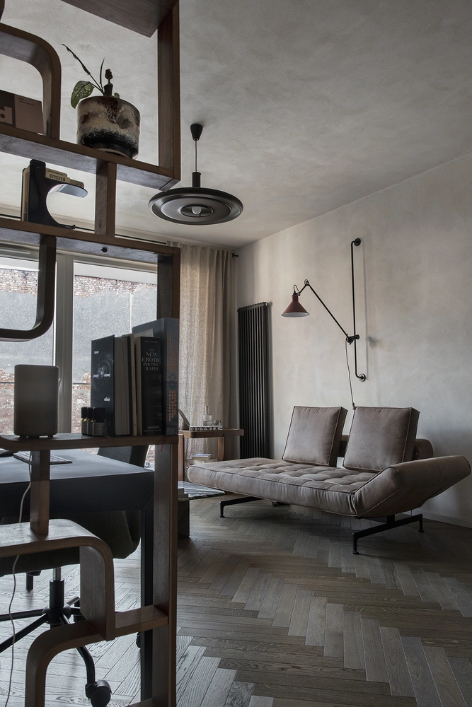 Квартира 45 м² с винтажной мебелью в Гданьске | Источник: Богна Коциумбас